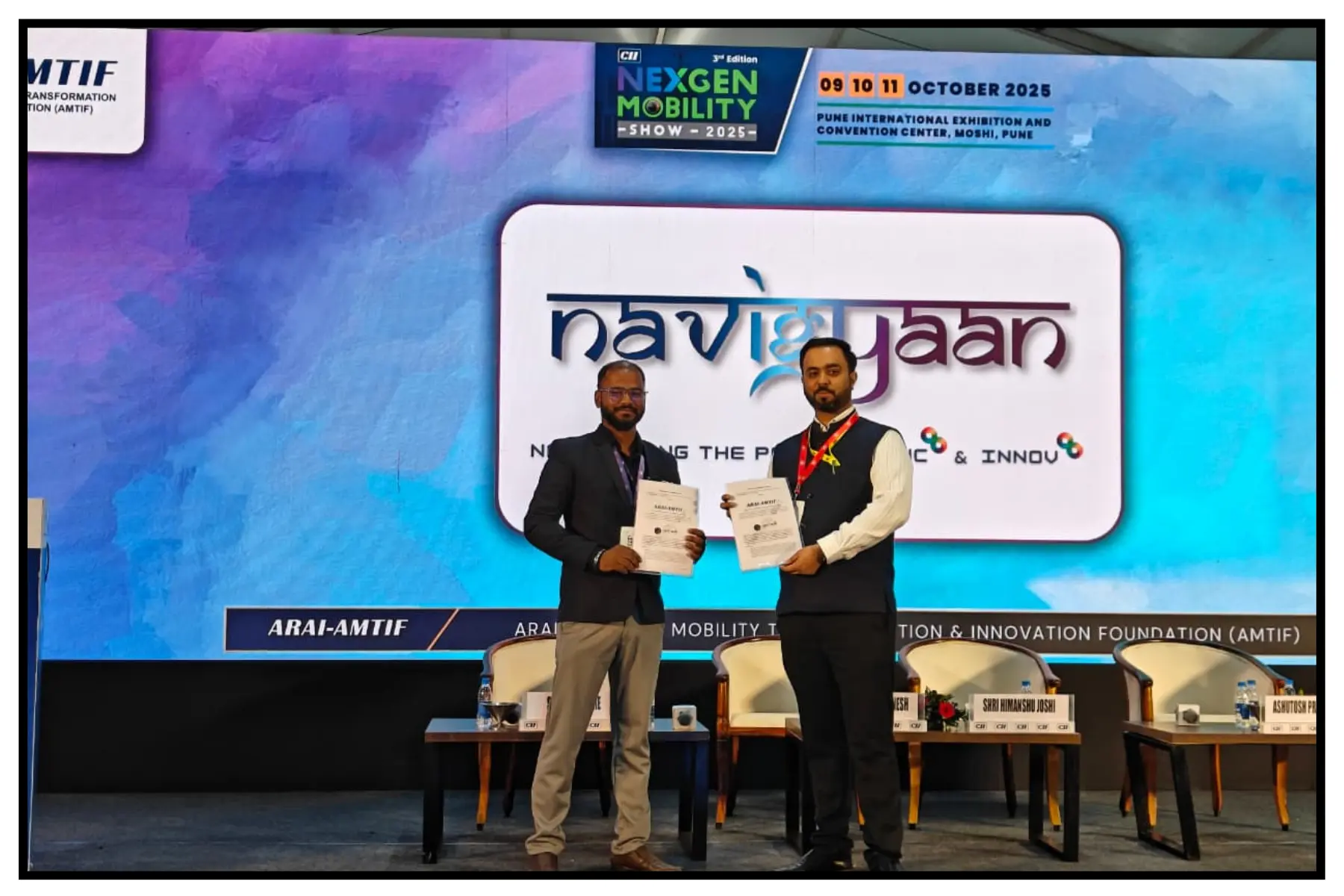 MoU Signed with ARAI-AMTIF at CII NexGen Mobility Show 2025